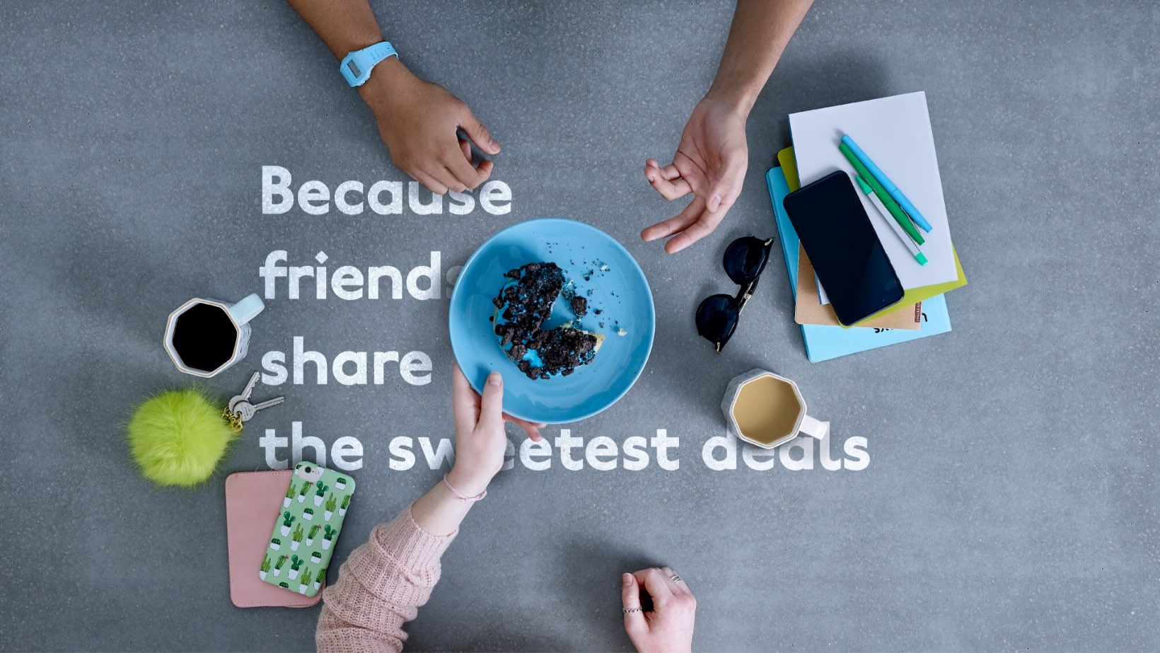 UNiDAYS Refer a friend - Campaign visual